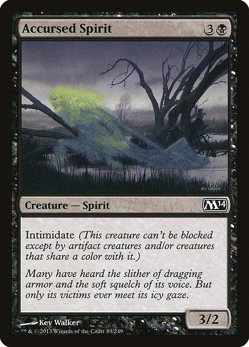 Accursed Spirit [Magic 2014] - Evolution TCG