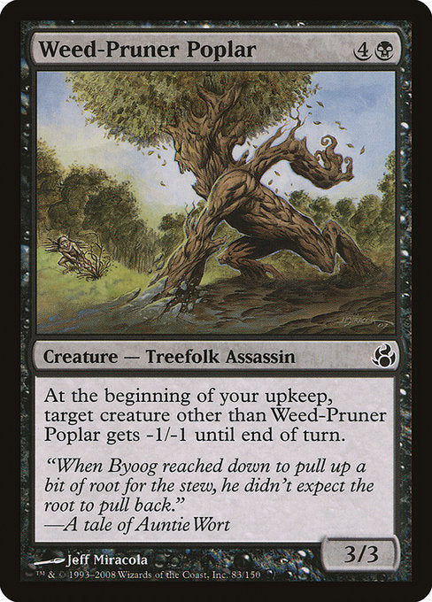 Weed-Pruner Poplar [Morningtide] - Evolution TCG