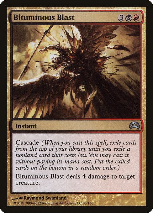 Bituminous Blast [Planechase 2012] - Evolution TCG