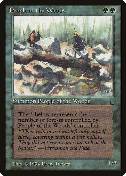 People of the Woods [The Dark] - Evolution TCG