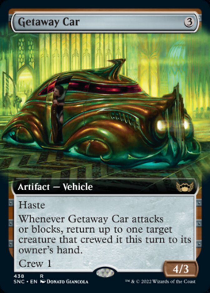 Getaway Car (Extended Art) [Streets of New Capenna] - Evolution TCG