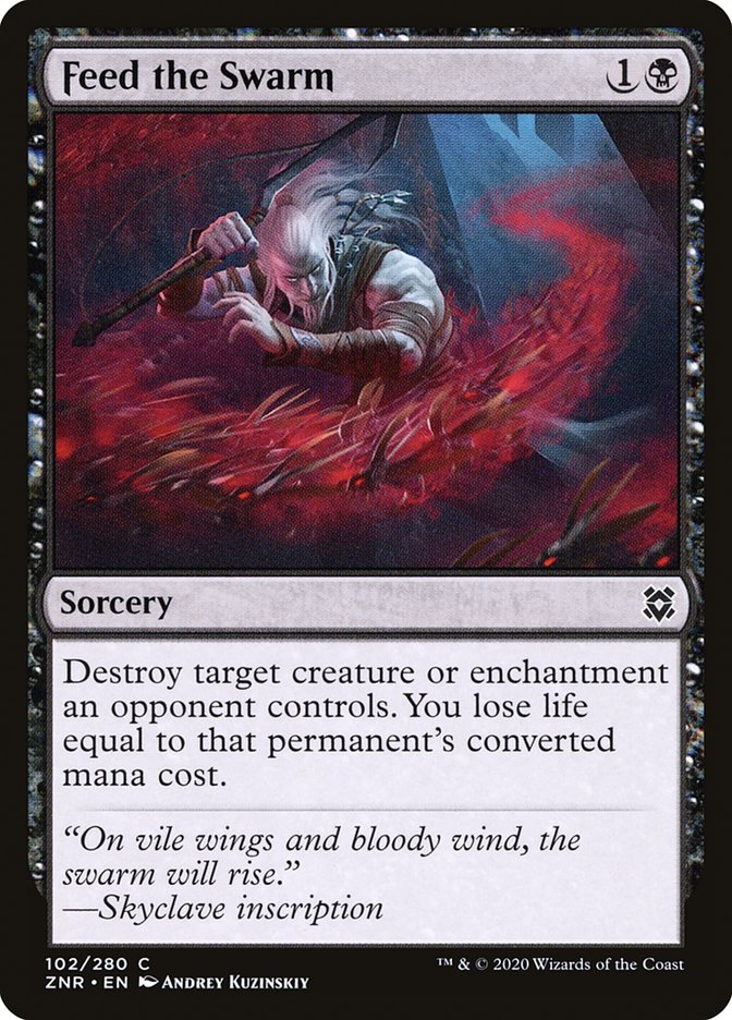 Feed the Swarm [Zendikar Rising] - Evolution TCG