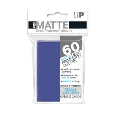 60ct Pro-Matte Blue Small Deck Protectors - Evolution TCG