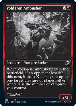 Voldaren Ambusher [Innistrad: Double Feature] - Evolution TCG