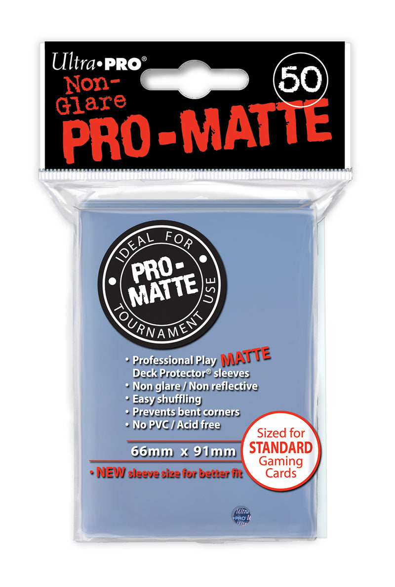 50ct Pro-Matte Clear Standard Deck Protectors - Evolution TCG