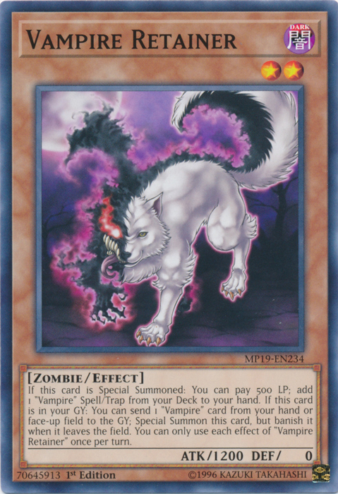 Vampire Retainer [MP19-EN234] Common - Evolution TCG