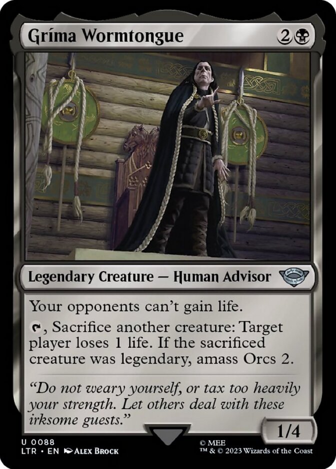 Grima Wormtongue [The Lord of the Rings: Tales of Middle-Earth] - Evolution TCG