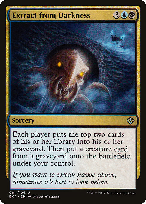 Extract from Darkness [Archenemy: Nicol Bolas] - Evolution TCG