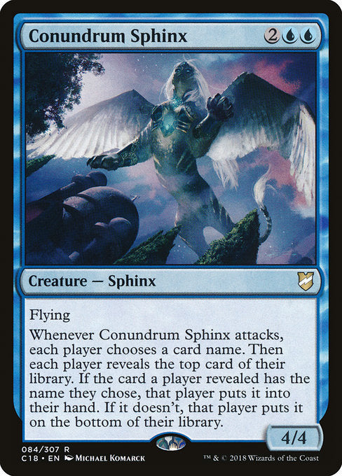 Conundrum Sphinx [Commander 2018] - Evolution TCG