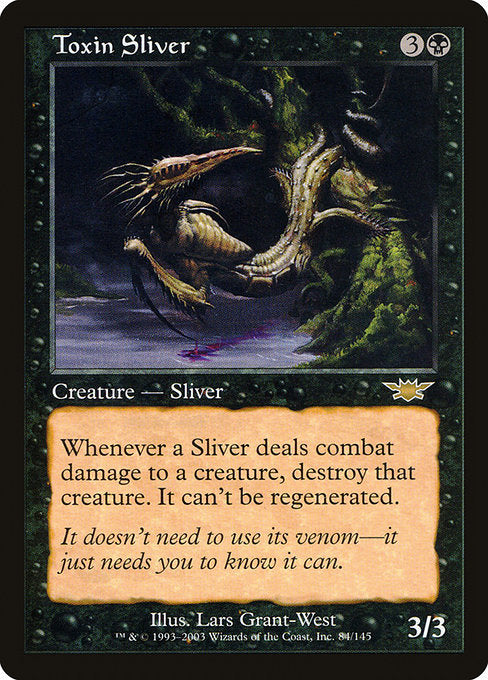 Toxin Sliver [Legions] - Evolution TCG