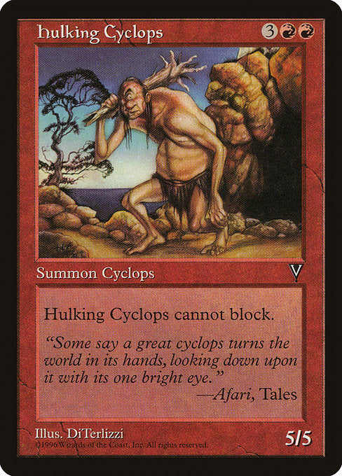 Hulking Cyclops [Visions] - Evolution TCG