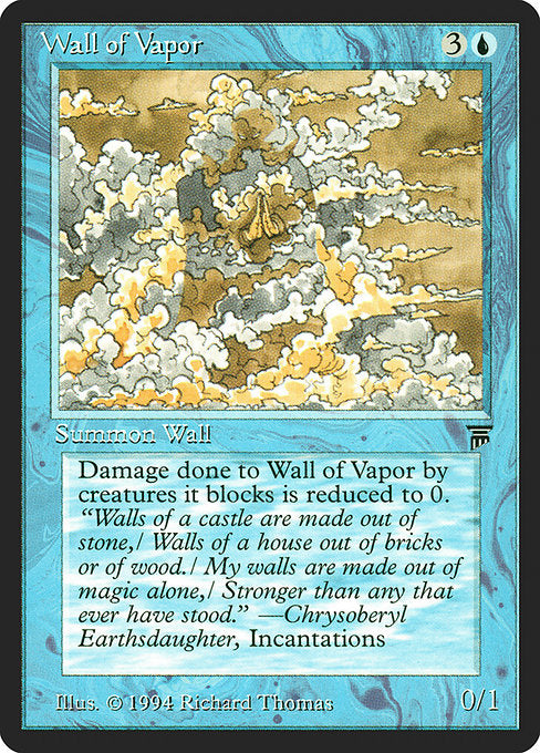 Wall of Vapor [Legends] - Evolution TCG