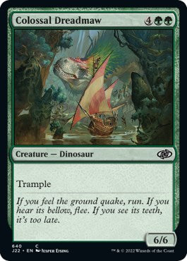 Colossal Dreadmaw [Jumpstart 2022] - Evolution TCG