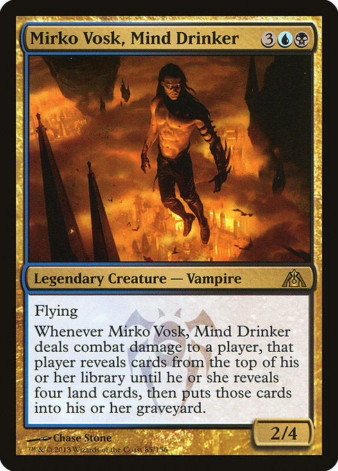 Mirko Vosk, Mind Drinker [Dragon's Maze] - Evolution TCG