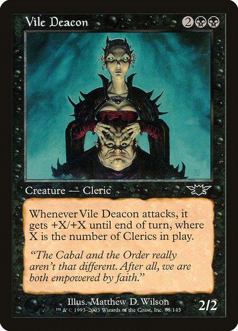 Vile Deacon [Legions] - Evolution TCG