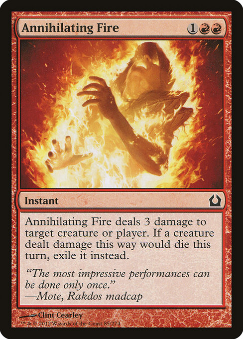 Annihilating Fire [Return to Ravnica] - Evolution TCG