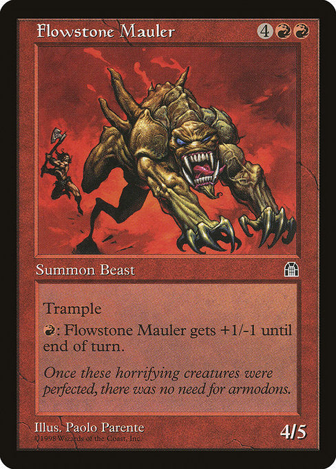 Flowstone Mauler [Stronghold] - Evolution TCG