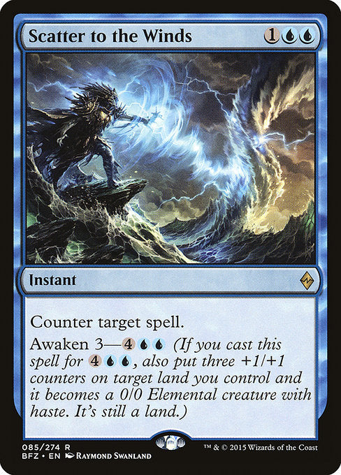 Scatter to the Winds [Battle for Zendikar] - Evolution TCG