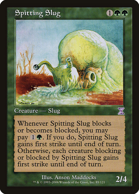 Spitting Slug [Time Spiral Timeshifted] - Evolution TCG