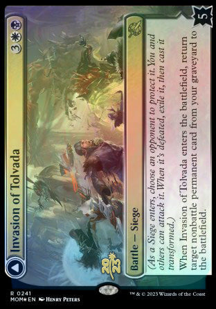 Invasion of Tolvada // The Broken Sky [March of the Machine Prerelease Promos] - Evolution TCG