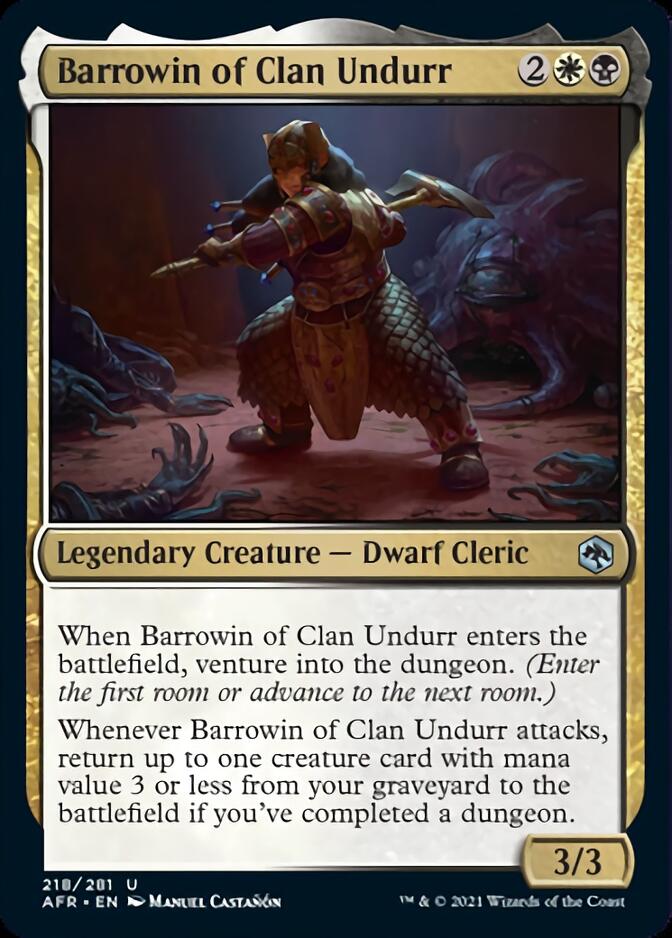 Barrowin of Clan Undurr [Dungeons & Dragons: Adventures in the Forgotten Realms] - Evolution TCG