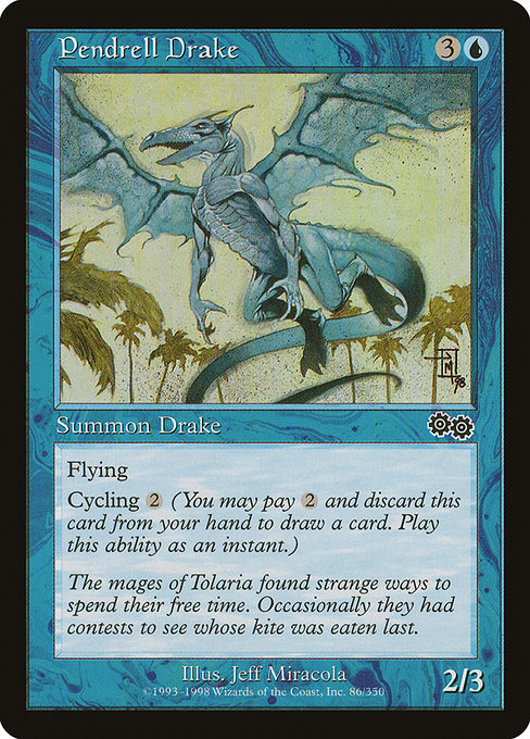 Pendrell Drake [Urza's Saga] - Evolution TCG