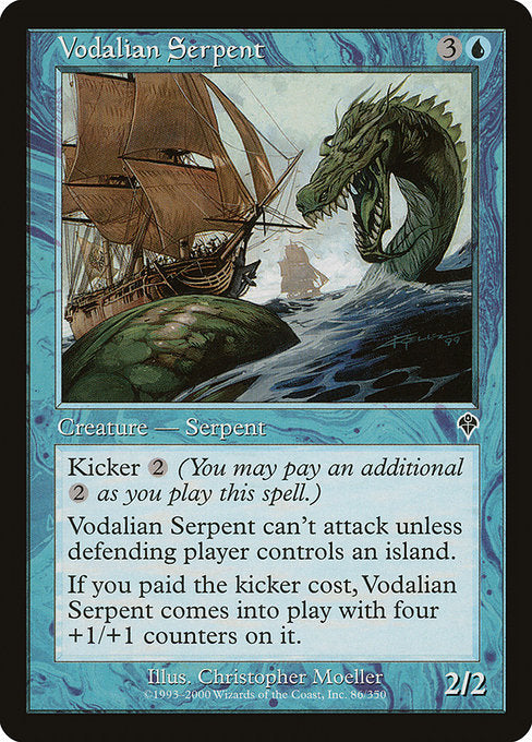 Vodalian Serpent [Invasion] - Evolution TCG