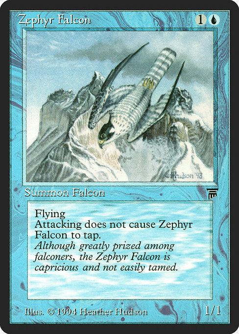 Zephyr Falcon [Legends] - Evolution TCG
