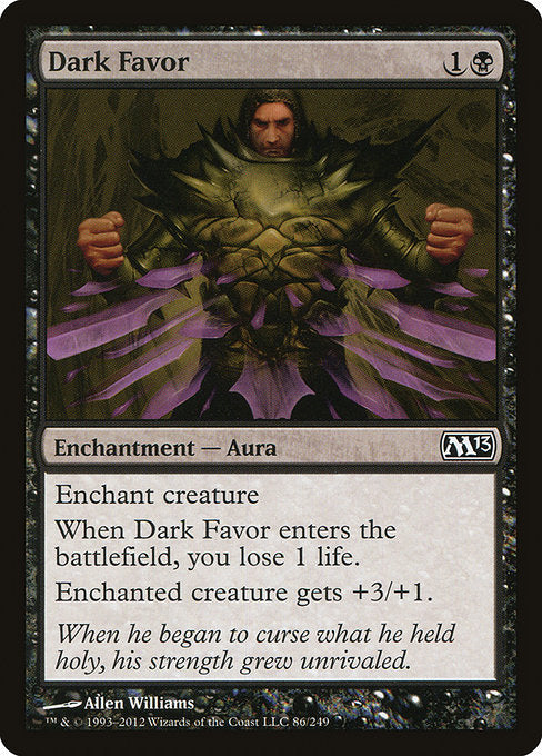 Dark Favor [Magic 2013] - Evolution TCG