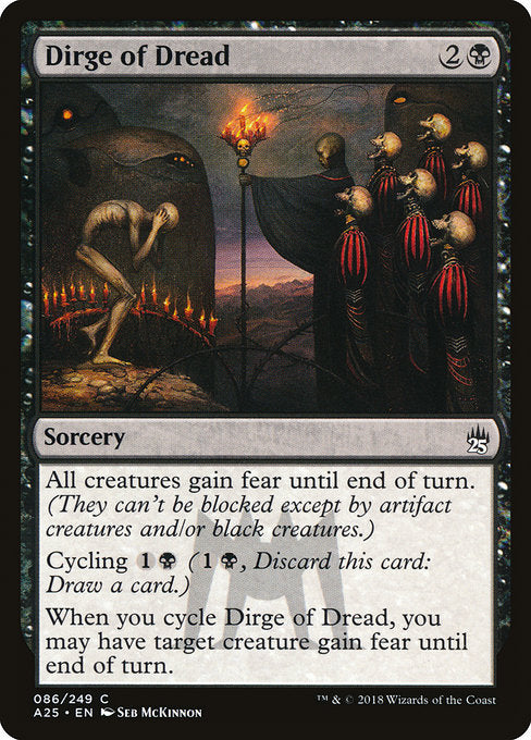 Dirge of Dread [Masters 25] - Evolution TCG