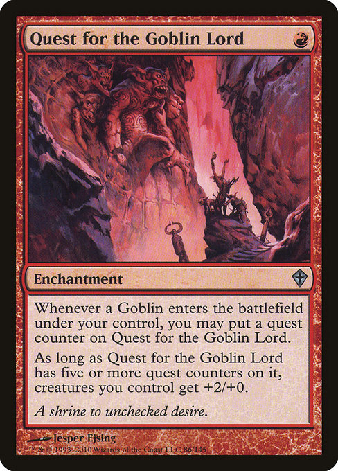Quest for the Goblin Lord [Worldwake] - Evolution TCG