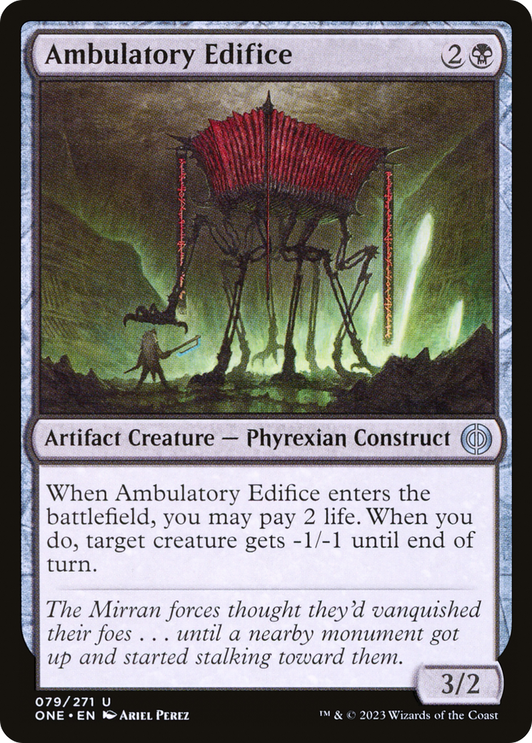 Ambulatory Edifice [Phyrexia: All Will Be One] - Evolution TCG