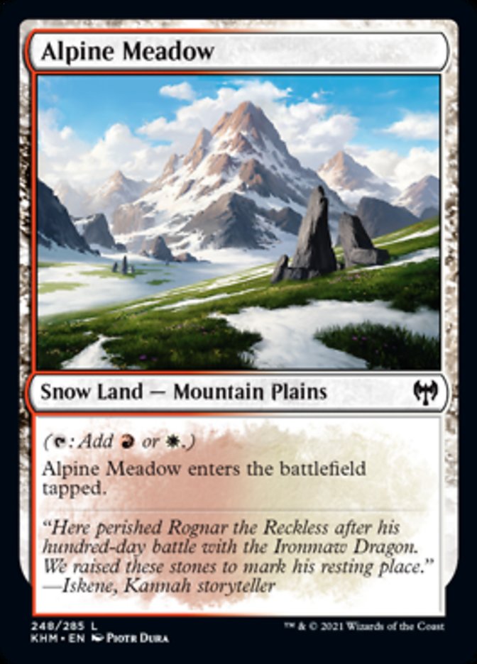 Alpine Meadow [Kaldheim] - Evolution TCG