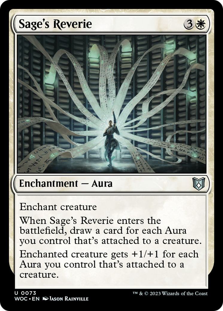 Sage's Reverie [Wilds of Eldraine Commander] - Evolution TCG