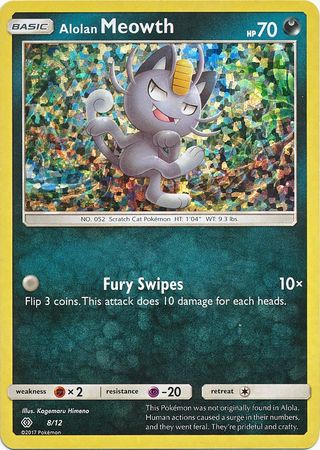 Alolan Meowth (8/12) [McDonald's Promos: 2017 Collection] - Evolution TCG