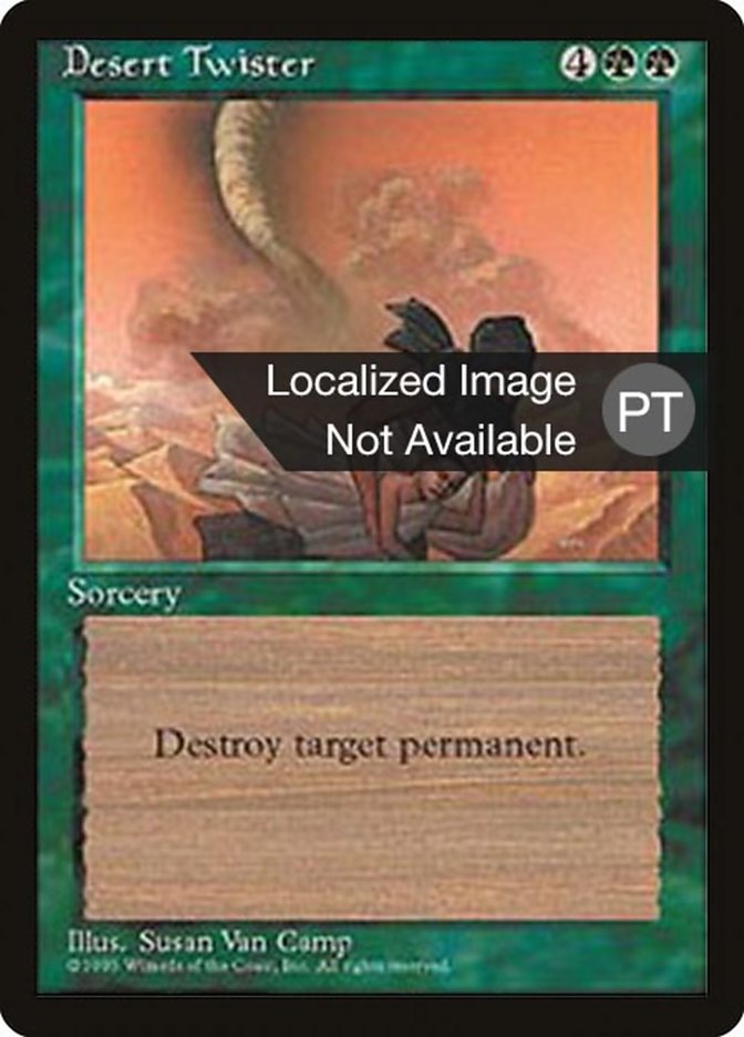 Desert Twister [Fourth Edition (Foreign Black Border)] - Evolution TCG