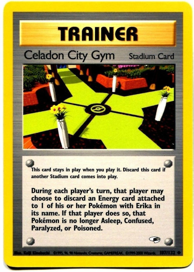Celadon City Gym (107/132) [Gym Heroes Unlimited] - Evolution TCG