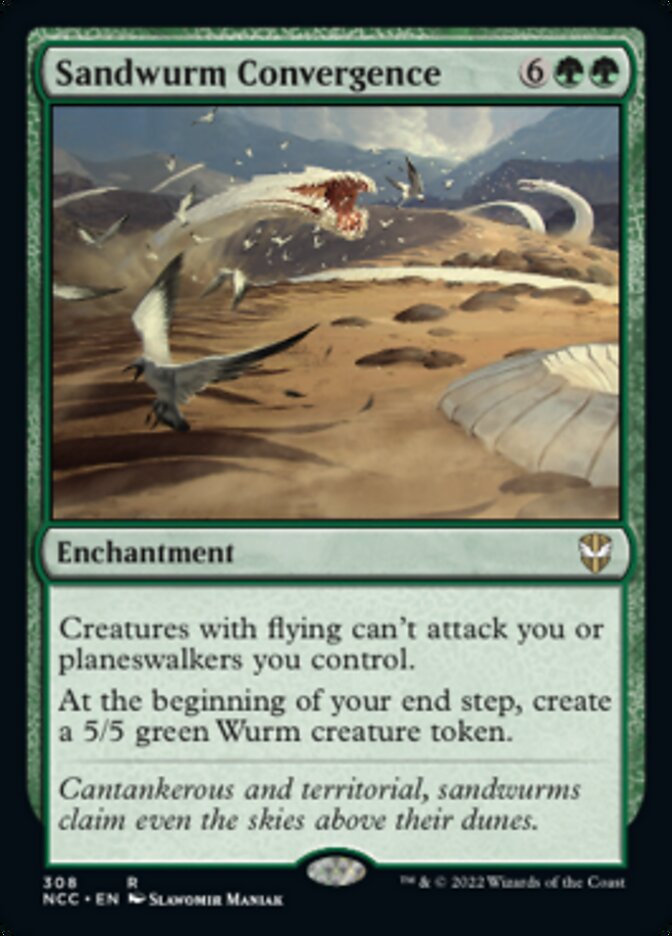 Sandwurm Convergence [Streets of New Capenna Commander] - Evolution TCG