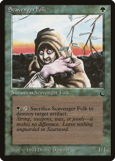 Scavenger Folk [The Dark] - Evolution TCG