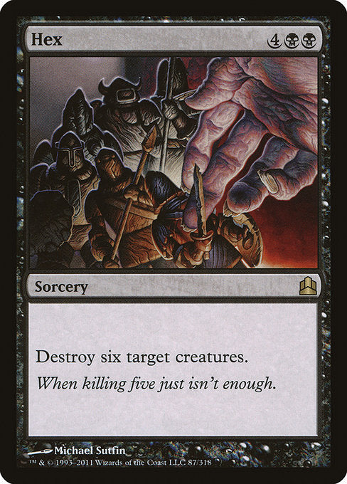 Hex [Commander 2011] - Evolution TCG