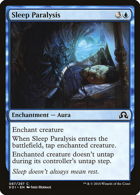 Sleep Paralysis [Shadows over Innistrad] - Evolution TCG