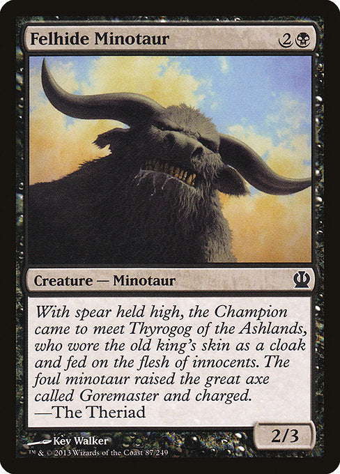Felhide Minotaur [Theros] - Evolution TCG