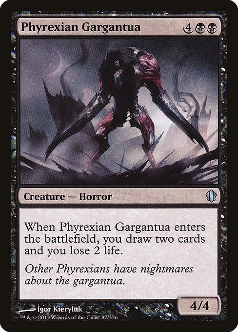 Phyrexian Gargantua [Commander 2013] - Evolution TCG