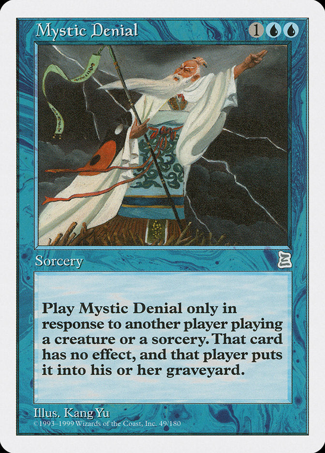 Mystic Denial [Portal Three Kingdoms] - Evolution TCG