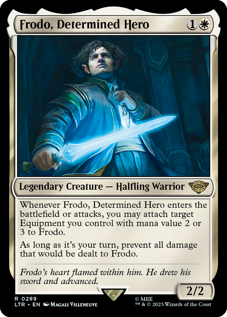 Frodo, Determined Hero [The Lord of the Rings: Tales of Middle-Earth] - Evolution TCG