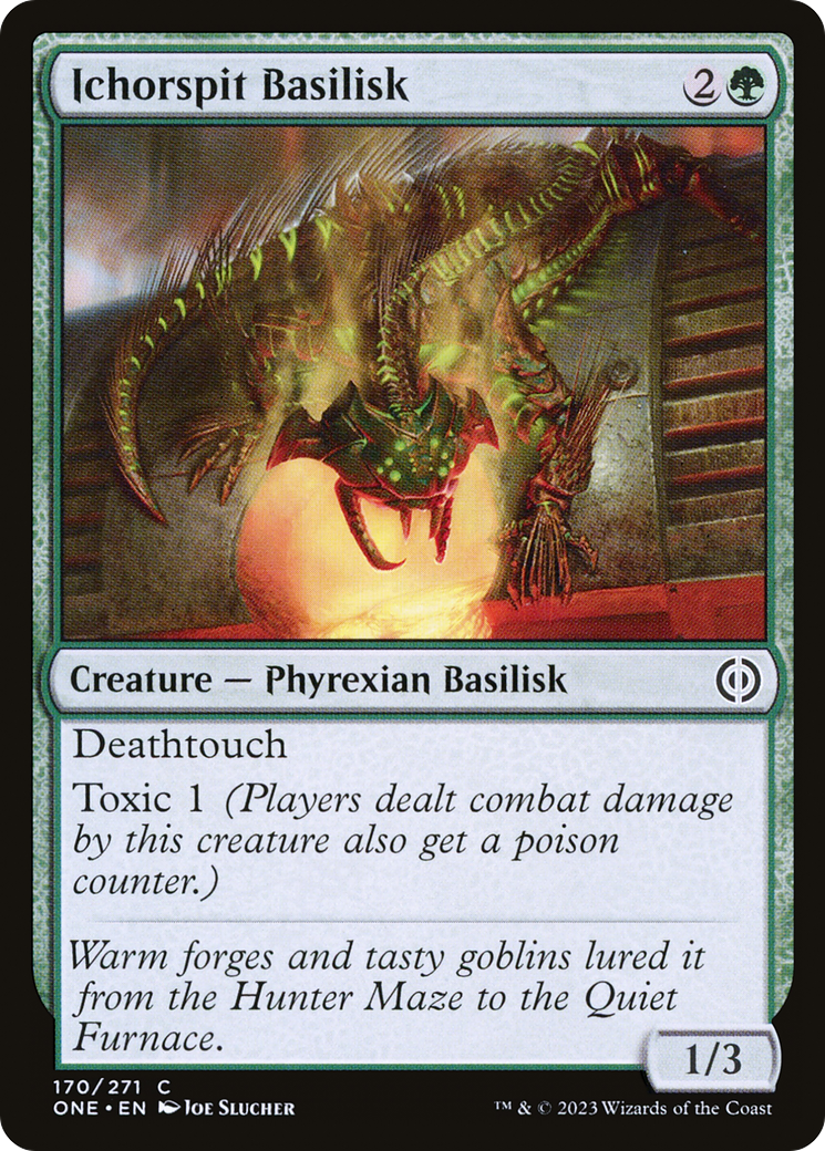 Ichorspit Basilisk [Phyrexia: All Will Be One] - Evolution TCG