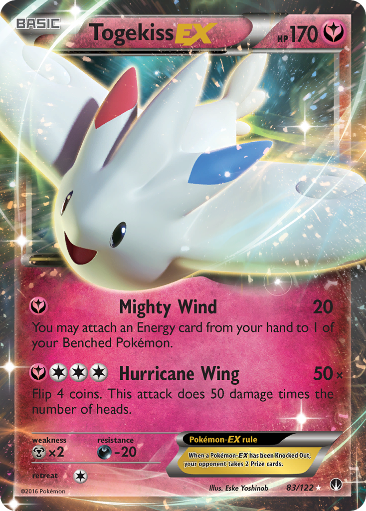 Togekiss EX (83/122) [XY: BREAKpoint] - Evolution TCG