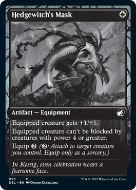 Hedgewitch's Mask [Innistrad: Double Feature] - Evolution TCG