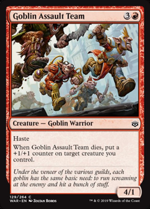 Goblin Assault Team [War of the Spark] - Evolution TCG