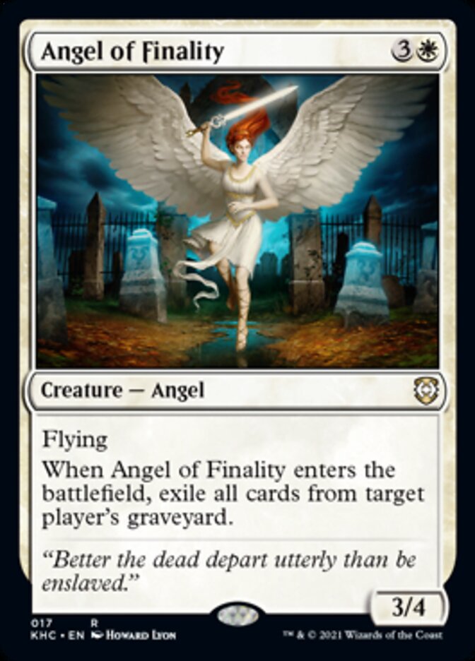 Angel of Finality [Kaldheim Commander] - Evolution TCG